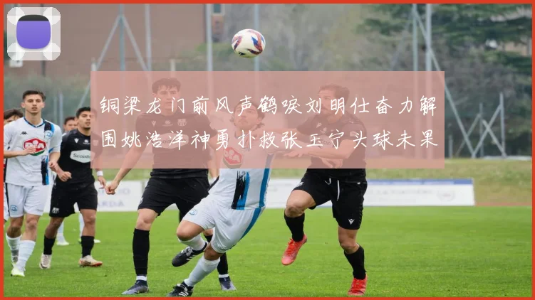 铜梁龙门前风声鹤唳刘明仕奋力解围姚浩洋神勇扑救张玉宁头球未果